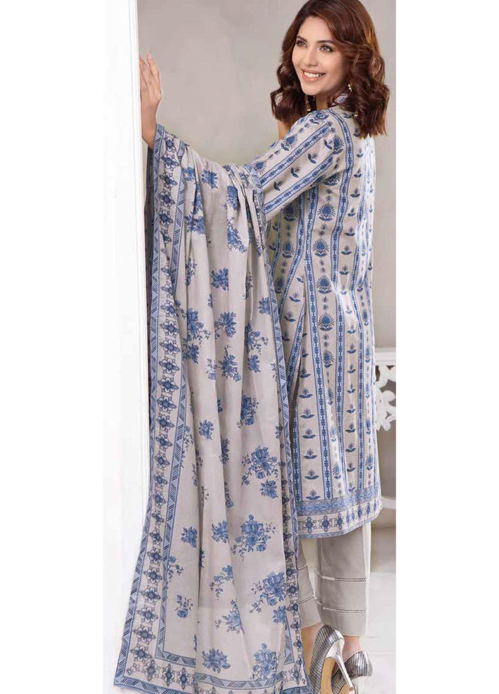 Gul Ahmed Printed Lawn Suits Unstitched 3 Piece GA22ML CL-22138 B - Summer Collection
