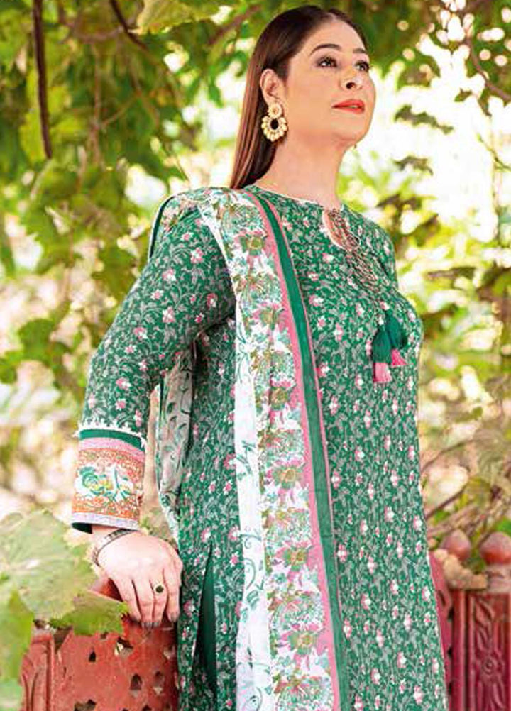 Gul Ahmed Printed Lawn Suits Unstitched 3 Piece GA22ML CL-22140 B - Summer Collection
