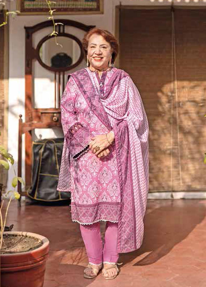 Gul Ahmed Printed Lawn Suits Unstitched 3 Piece GA22ML CL-22151 A - Summer Collection