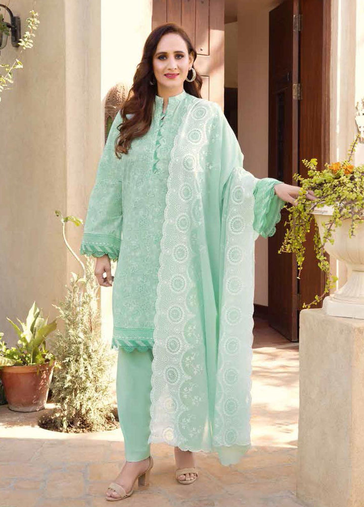 Gul Ahmed Embroidered Lawn Suits Unstitched 3 Piece GA22ML DM-22009 - Summer Collection