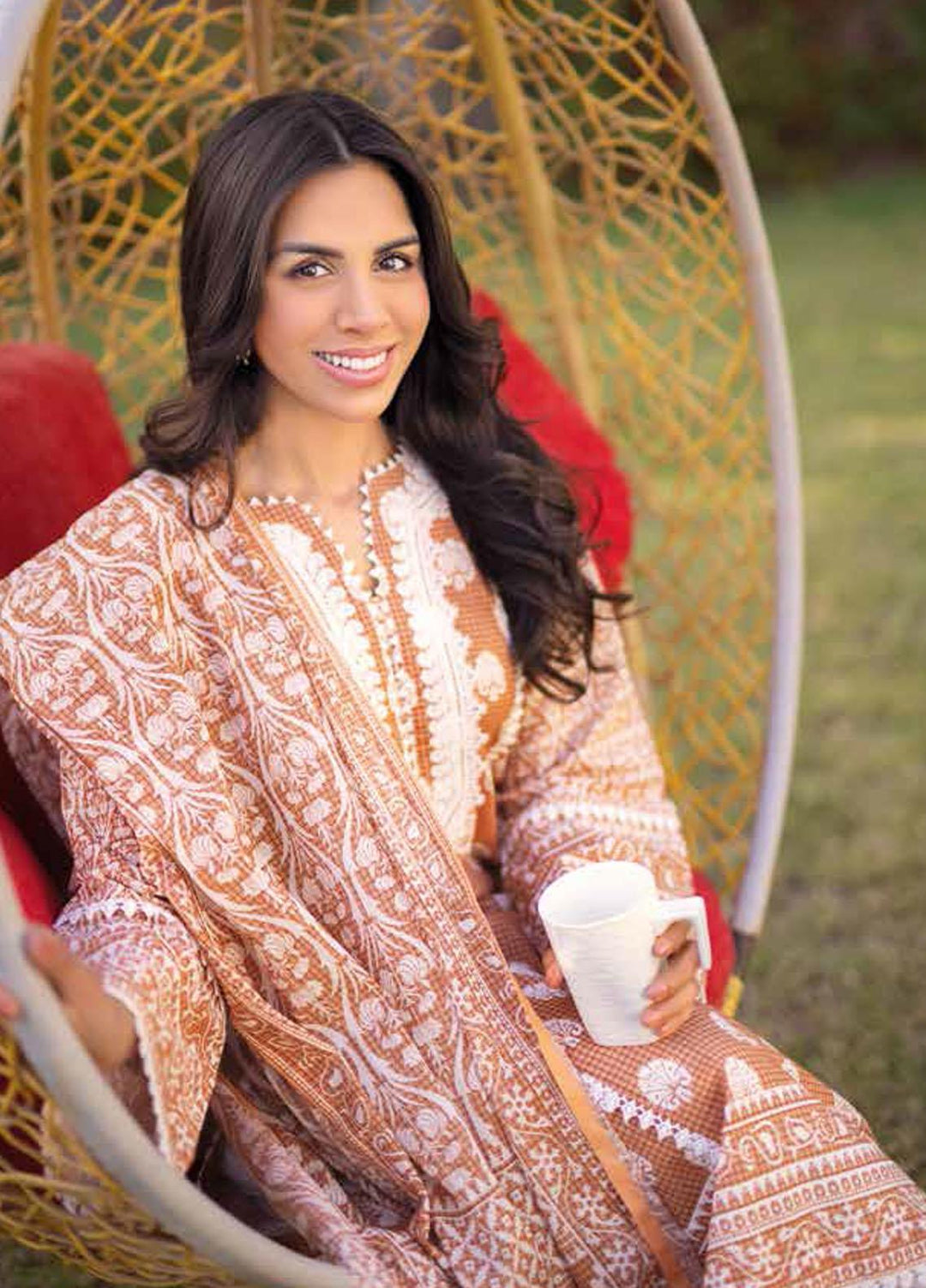 Gul Ahmed Printed Lawn Suits Unstitched 2 Piece GA22ML TL-22032 - Summer Collection