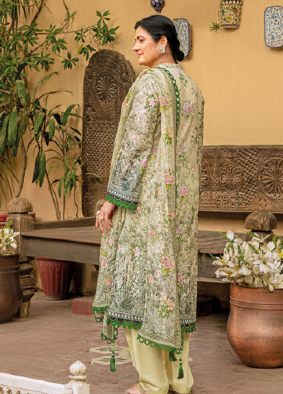 Mother Collection By Gul Ahmed Printed Lawn Suits Unstitched 3 Piece GA23M BM-32001 - Summer Collection