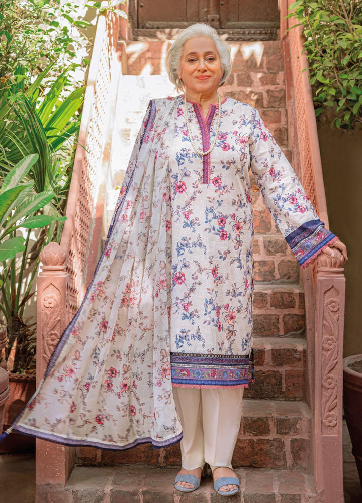 Mother Collection By Gul Ahmed Printed Lawn Suits Unstitched 3 Piece GA23M BM-32002 - Summer Collection
