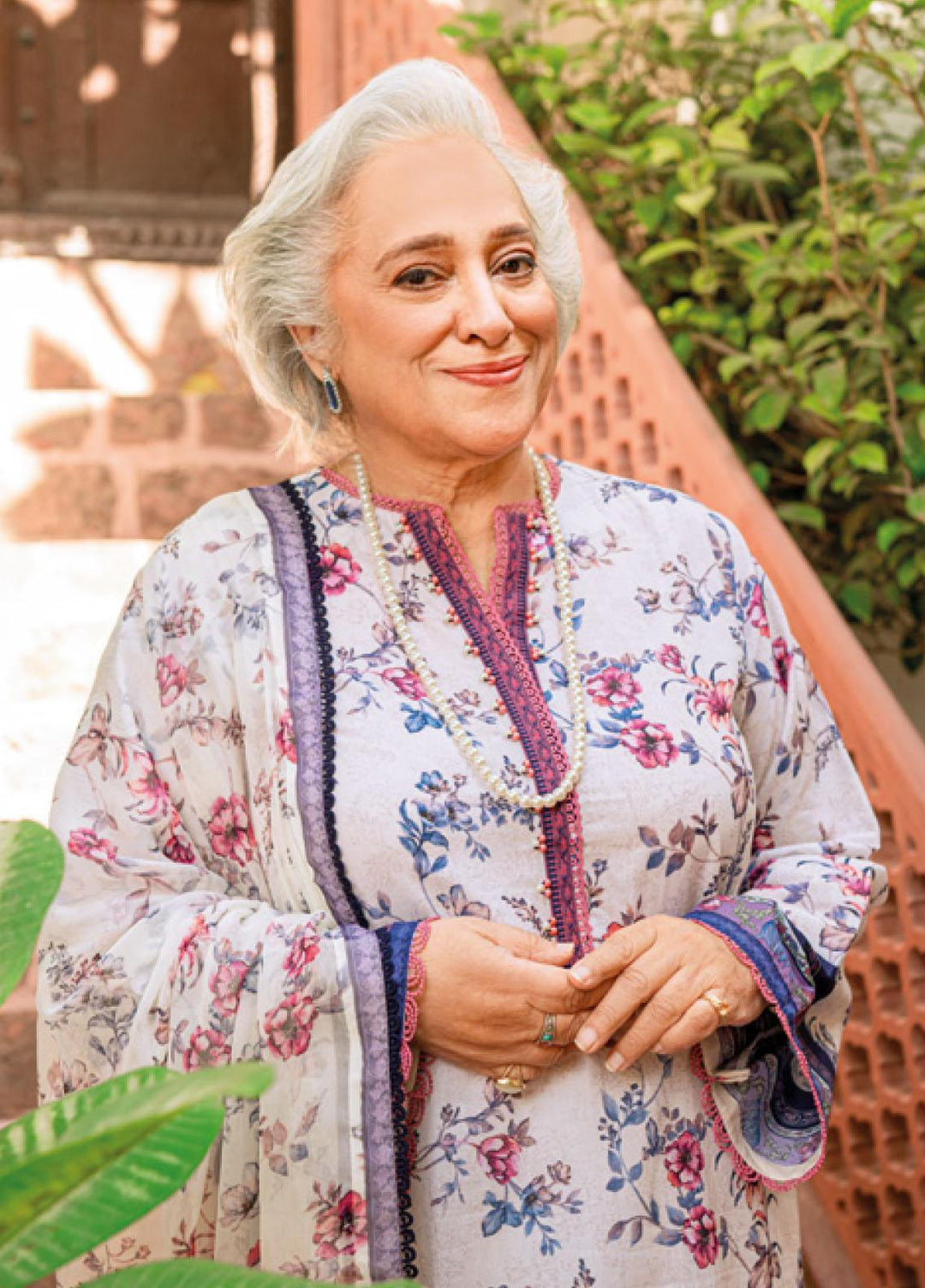 Mother Collection By Gul Ahmed Printed Lawn Suits Unstitched 3 Piece GA23M BM-32002 - Summer Collection