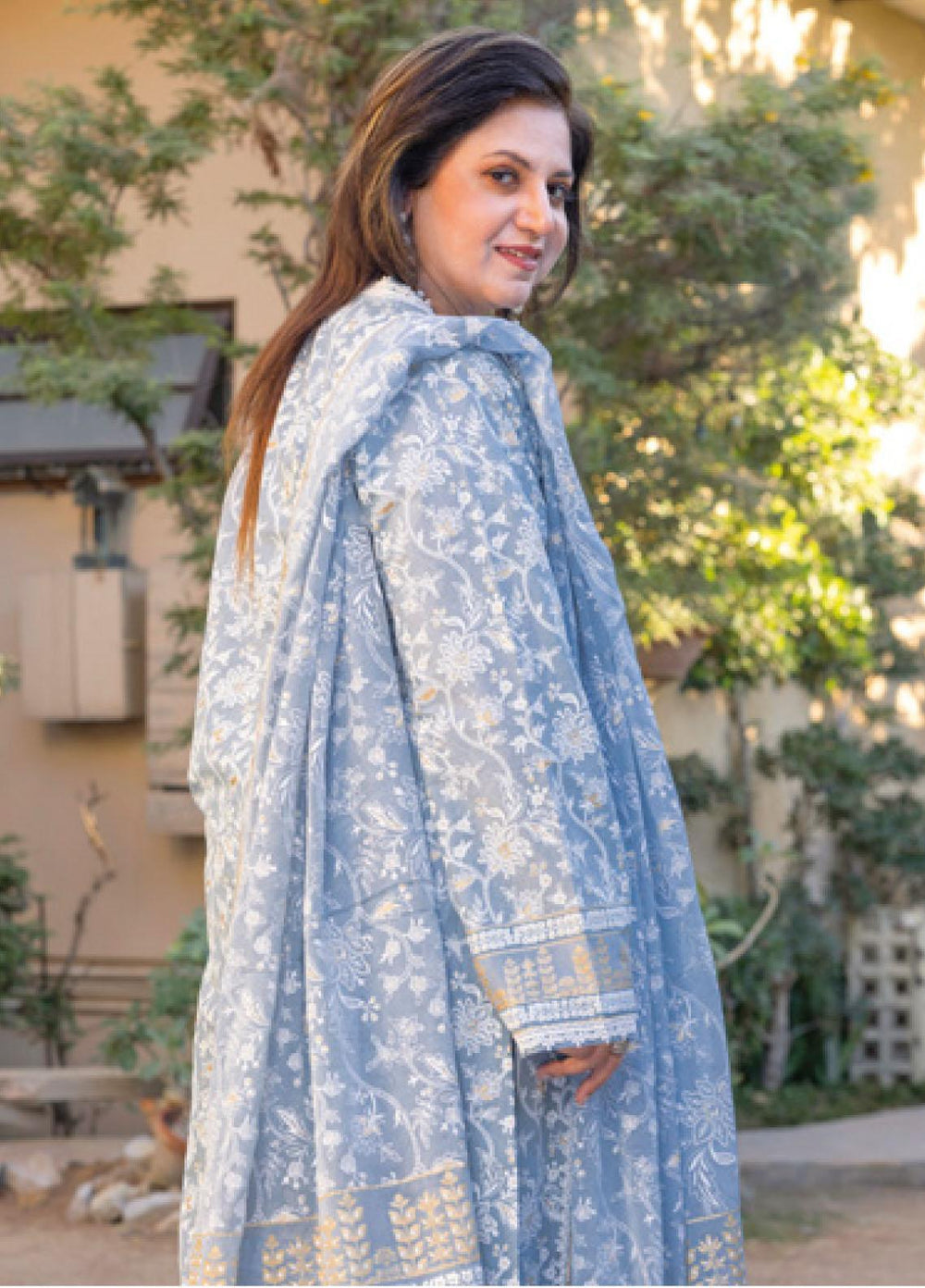 Mother Collection By Gul Ahmed Printed Lawn Suits Unstitched 3 Piece GA23M BM-32006 - Summer Collection