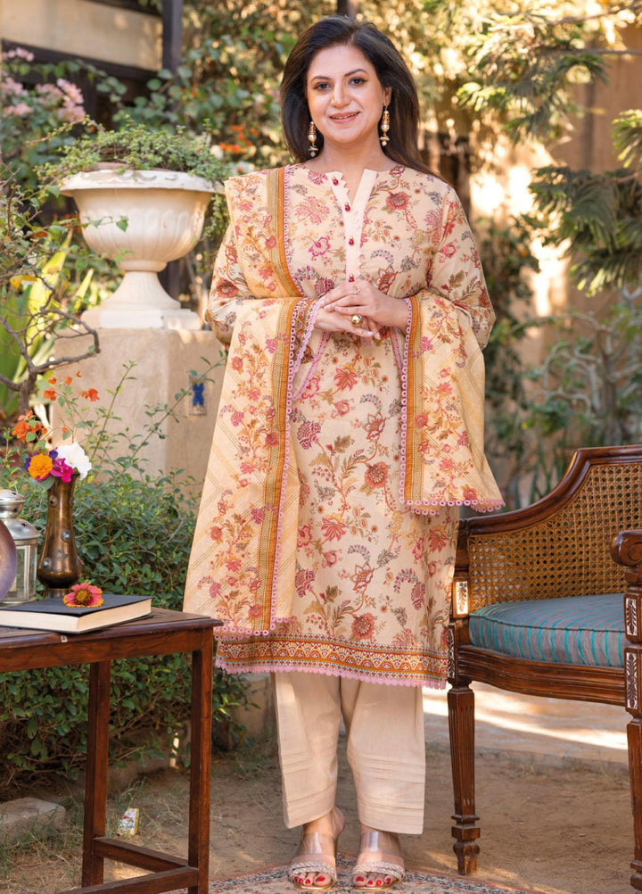 Mother Collection By Gul Ahmed Printed Lawn Suits Unstitched 3 Piece GA23M CL-32064 - Summer Collection