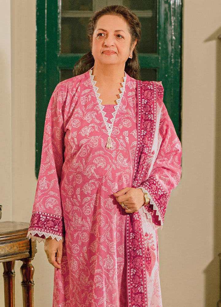 Mother Collection By Gul Ahmed Printed Lawn Suits Unstitched 3 Piece GA23M CL-32076A - Summer Collection