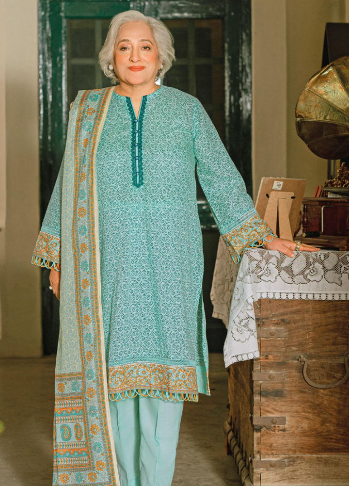 Mother Collection By Gul Ahmed Printed Lawn Suits Unstitched 3 Piece GA23M CL-32079B - Summer Collection