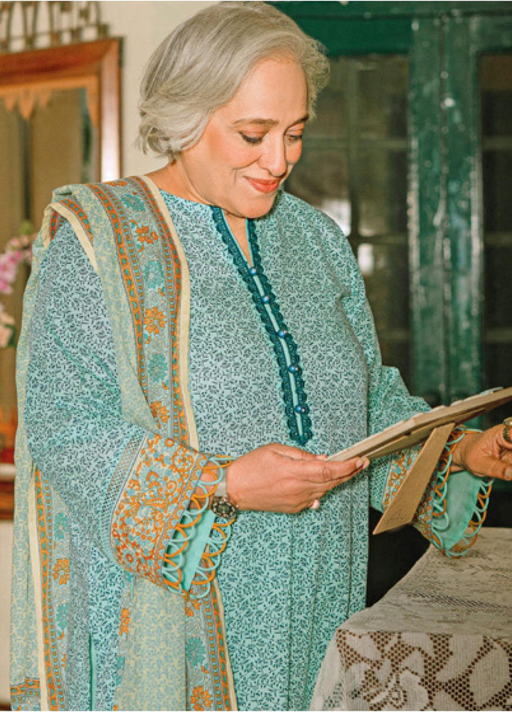 Mother Collection By Gul Ahmed Printed Lawn Suits Unstitched 3 Piece GA23M CL-32079B - Summer Collection