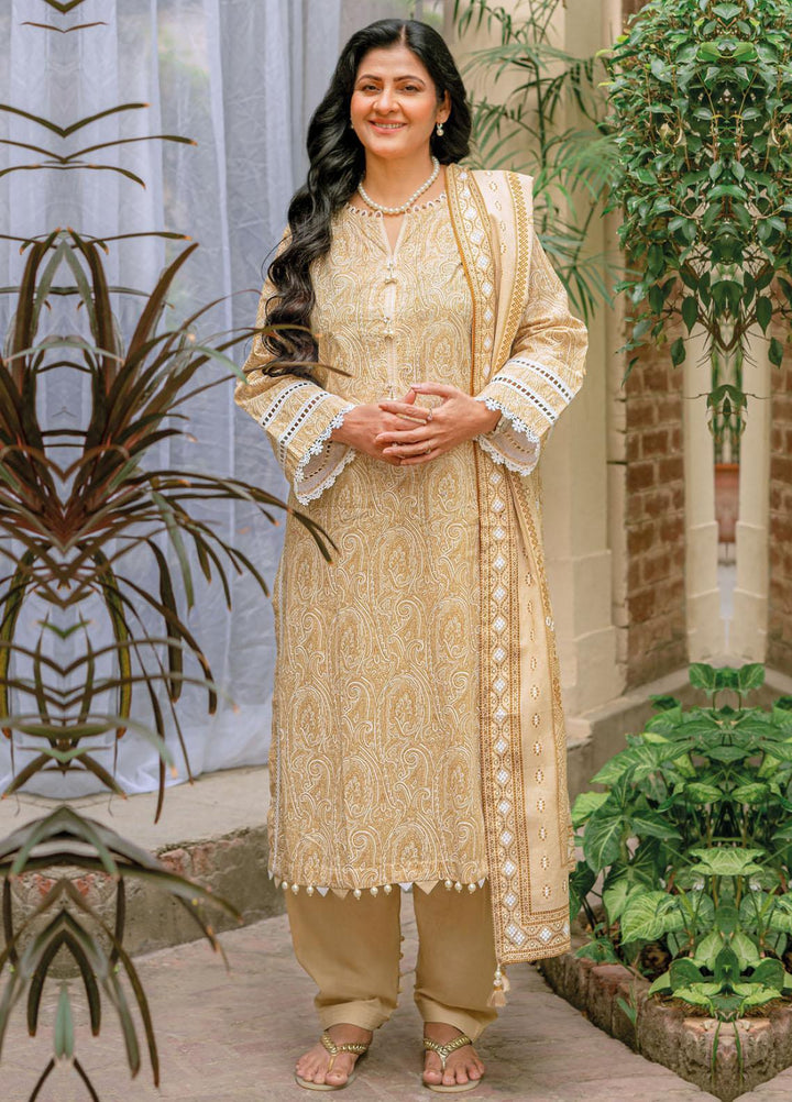 Mother Collection By Gul Ahmed Printed Lawn Suits Unstitched 3 Piece GA23M CL-32182A - Summer Collection