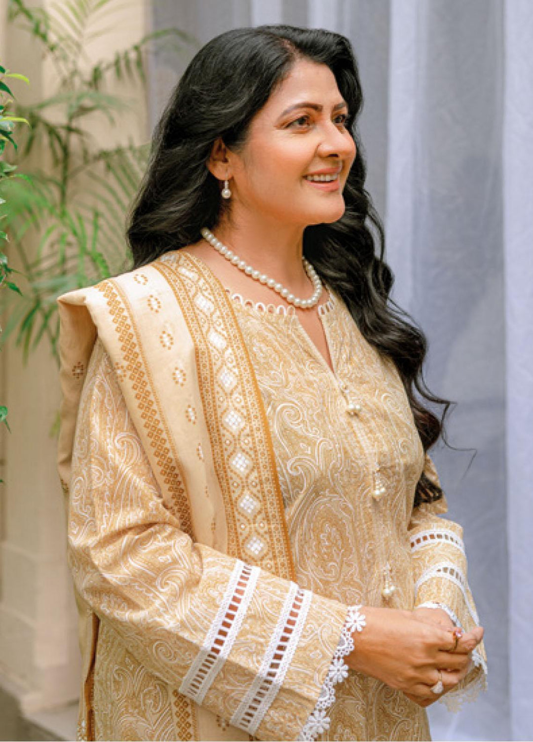 Mother Collection By Gul Ahmed Printed Lawn Suits Unstitched 3 Piece GA23M CL-32182A - Summer Collection