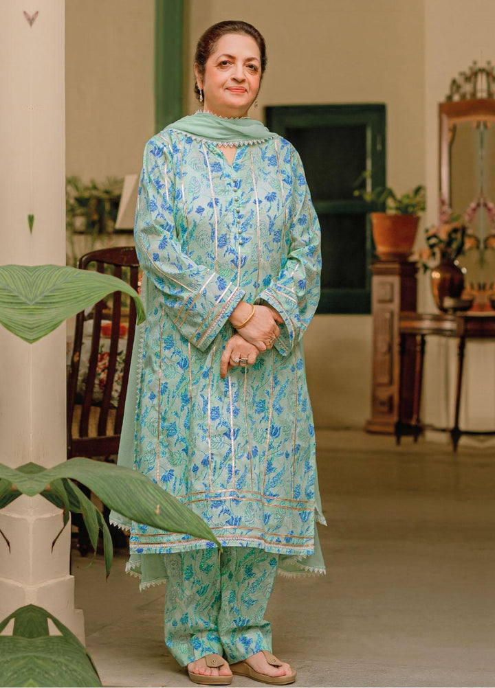 Mother Collection By Gul Ahmed Printed Lawn  Unstitched Kurti GA23M SL-32027 - Summer Collection