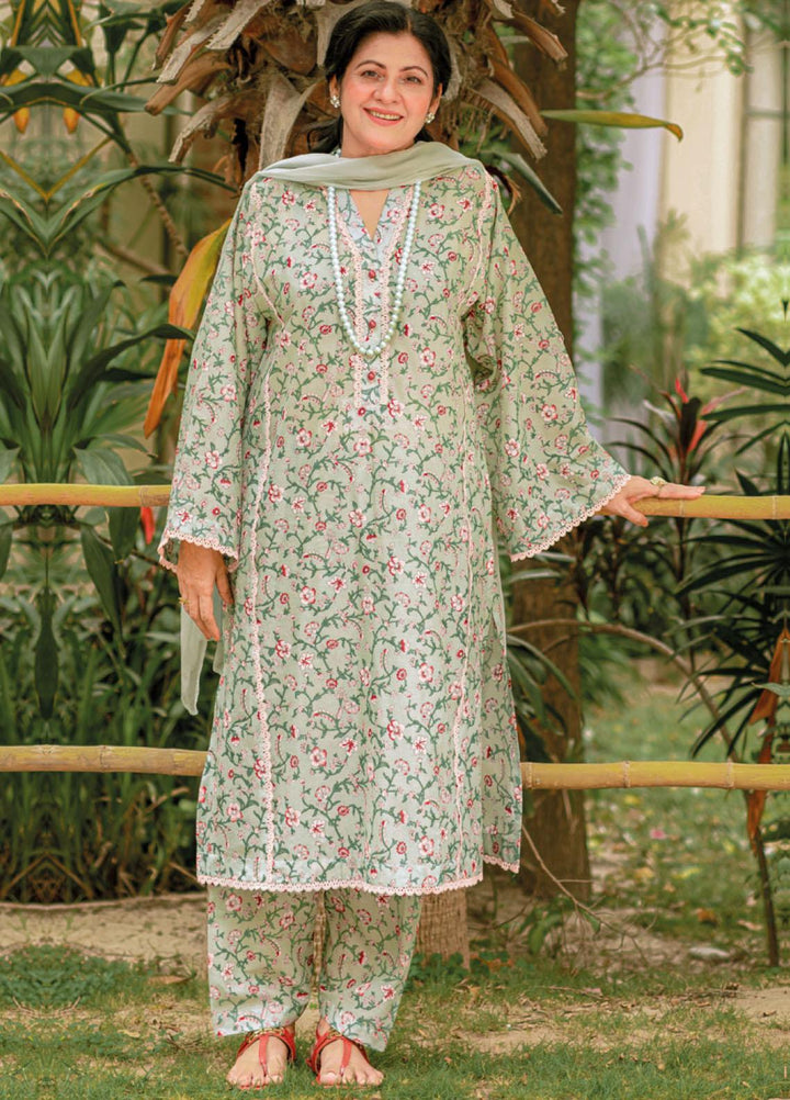 Mother Collection By Gul Ahmed Printed Lawn  Unstitched Kurti GA23M SL-32030 - Summer Collection