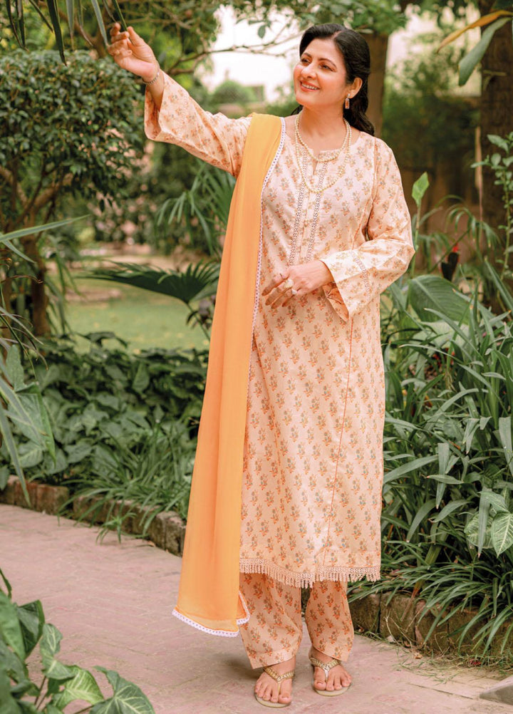 Mother Collection By Gul Ahmed Printed Lawn  Unstitched Kurti GA23M SL-32032 - Summer Collection