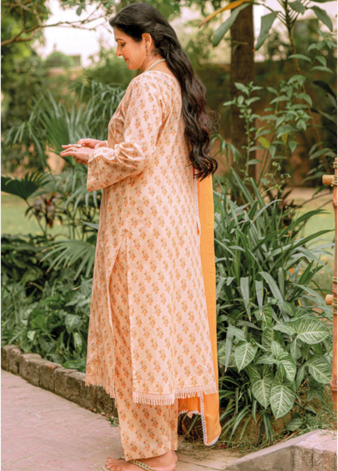 Mother Collection By Gul Ahmed Printed Lawn  Unstitched Kurti GA23M SL-32032 - Summer Collection