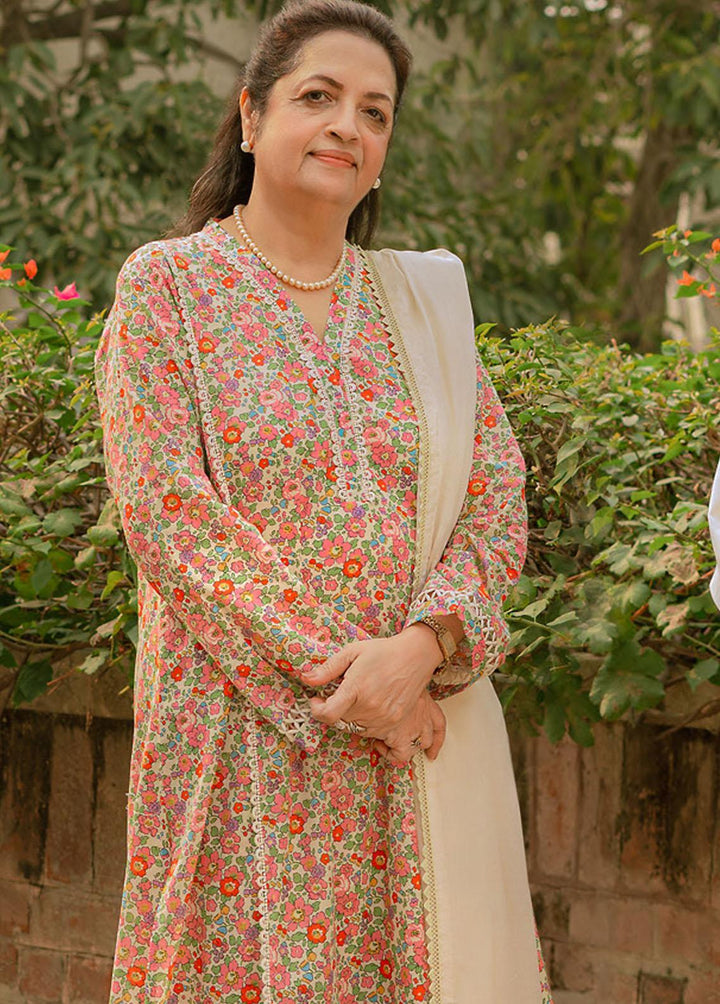 Mother Collection By Gul Ahmed Printed Lawn  Unstitched Kurti GA23M SL-32033 - Summer Collection