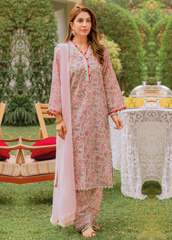 Mother Collection By Gul Ahmed Printed Lawn  Unstitched Kurti GA23M SL-32034 - Summer Collection