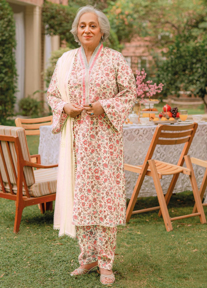 Mother Collection By Gul Ahmed Printed Lawn  Unstitched Kurti GA23M SL-32035 - Summer Collection