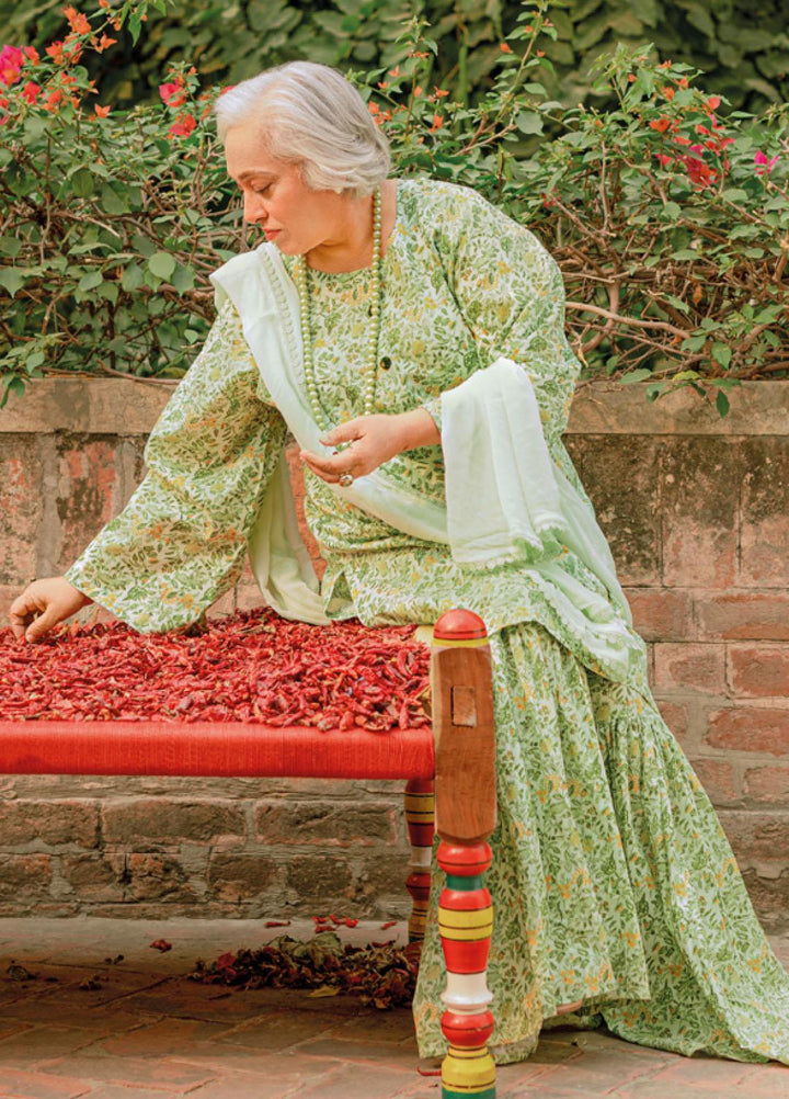 Mother Collection By Gul Ahmed Printed Lawn  Unstitched Kurti GA23M SL-32037 - Summer Collection