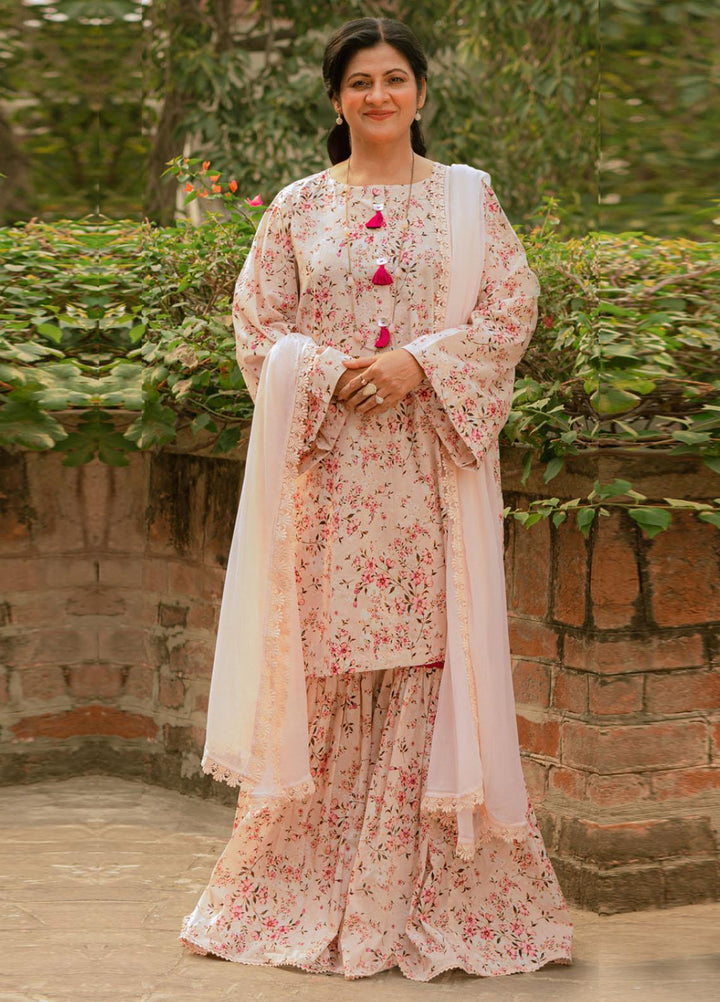 Mother Collection By Gul Ahmed Printed Lawn  Unstitched Kurti GA23M SL-32038 - Summer Collection