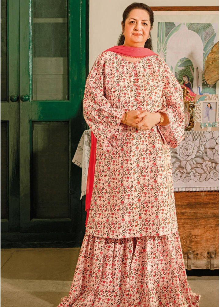 Mother Collection By Gul Ahmed Printed Lawn  Unstitched Kurti GA23M SL-32040 - Summer Collection