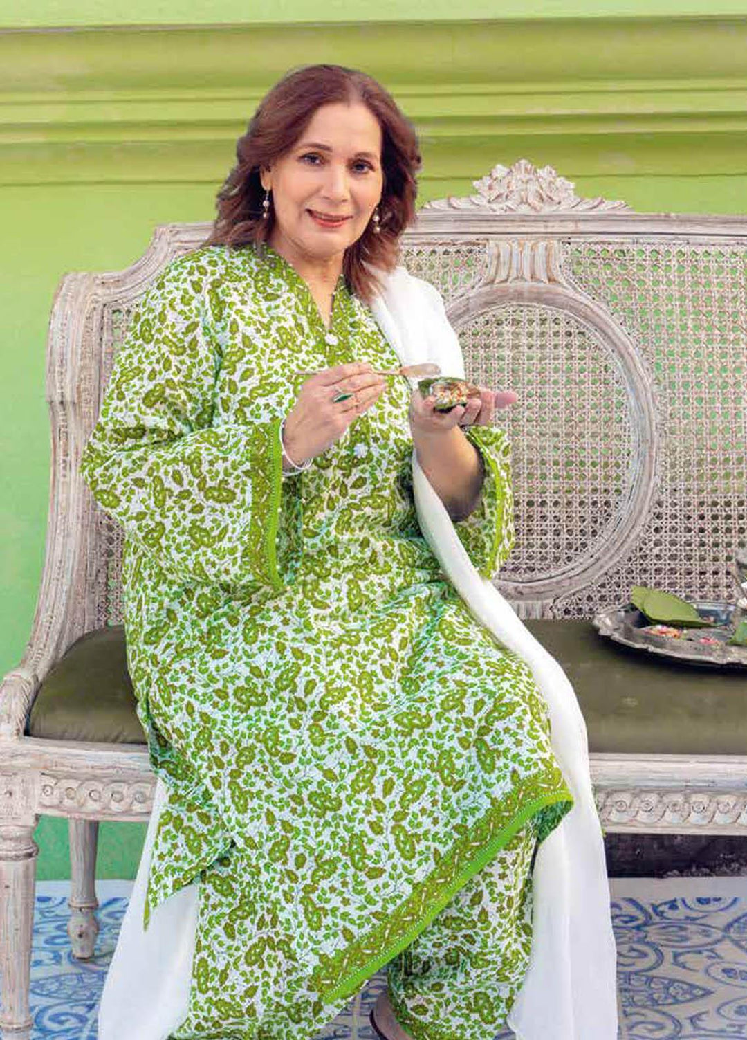 Gul Ahmed Printed Lawn  Unstitched Kurties GA21M SL-898 A - Summer Collection