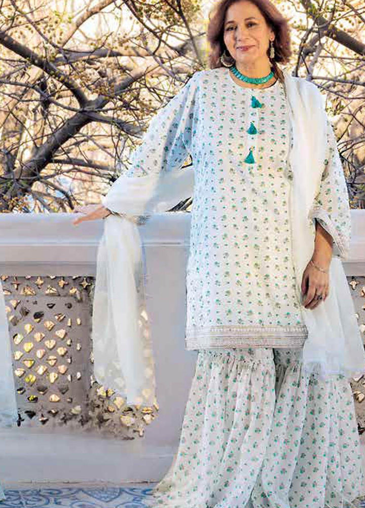 Gul Ahmed Printed Lawn  Unstitched Kurties GA21M SL-900 A - Summer Collection