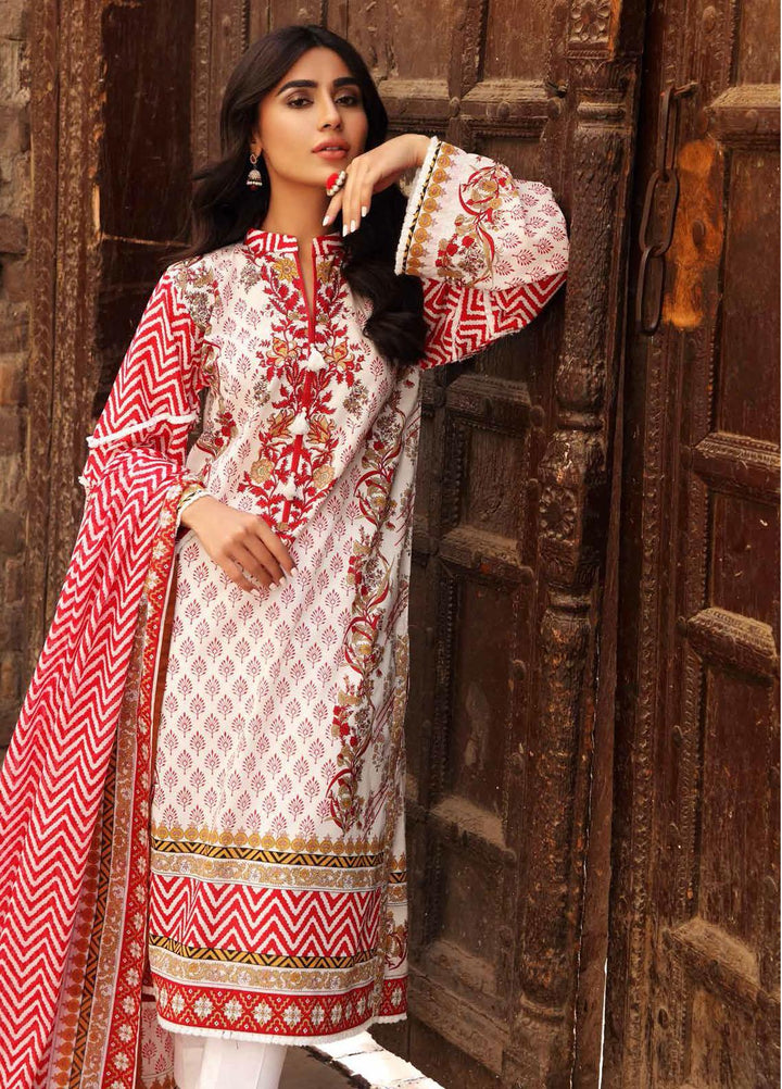Organic By Gul Ahmed Printed Lawn Suits Unstitched 3 Piece GA21O CL1279B - Summer Collection