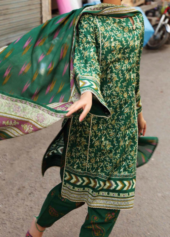 Organic By Gul Ahmed Printed Lawn Suits Unstitched 3 Piece GA21O CL1330B - Summer Collection