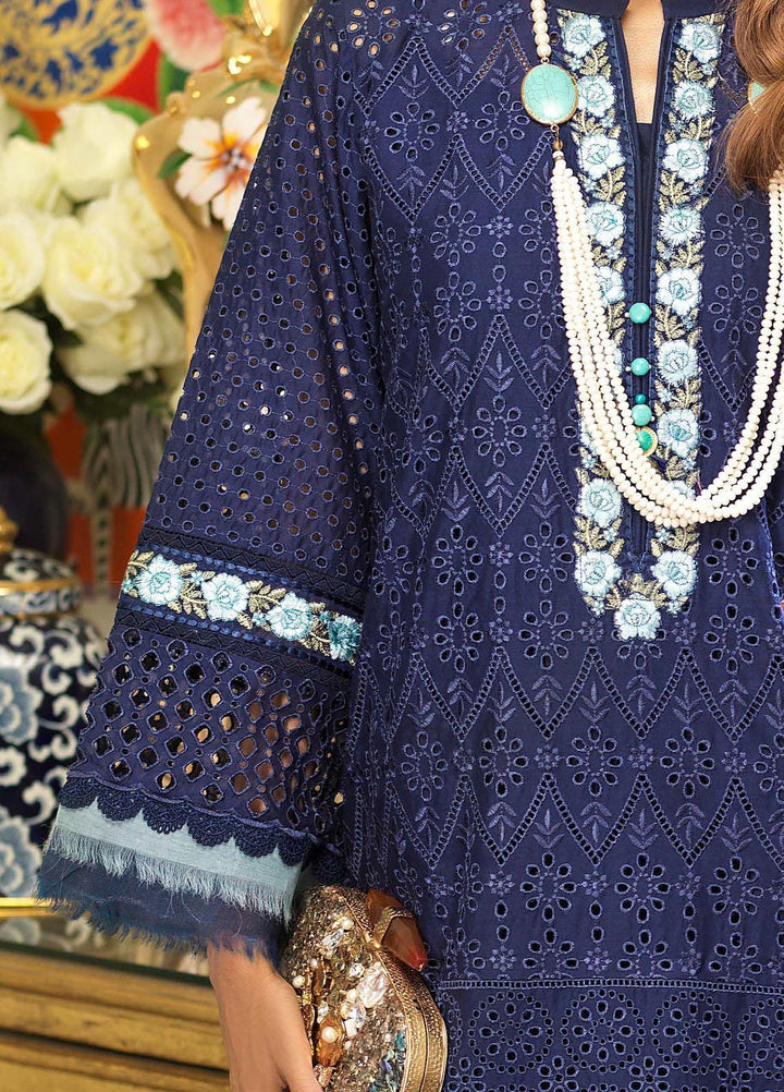 Gul Ahmed Embroidered Lawn Suits Unstitched 3 Piece GA22PF DN-22047 - Summer Collection