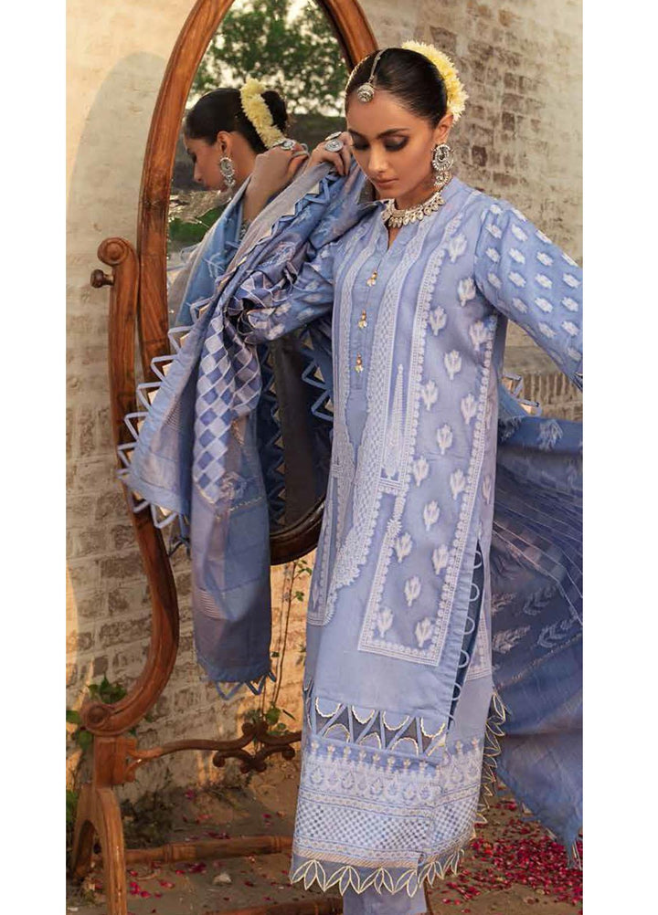 Gul Ahmed Printed Jacquard Suits Unstitched 3 Piece GA21PF MJ12069 - Summer Collection