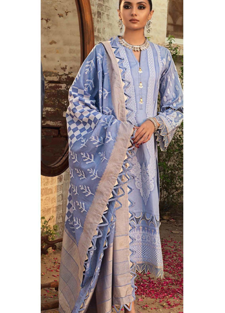 Gul Ahmed Printed Jacquard Suits Unstitched 3 Piece GA21PF MJ12069 - Summer Collection