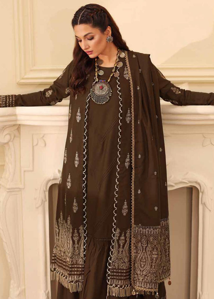 Gul Ahmed Embroidered  Suits Unstitched 3 Piece GA22WL AP-22002 - Winter Collection
