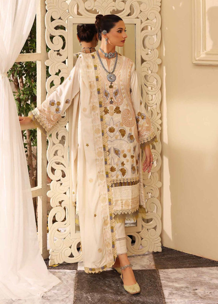 Gul Ahmed Embroidered  Suits Unstitched 3 Piece GA22WL AP-22005 - Winter Collection