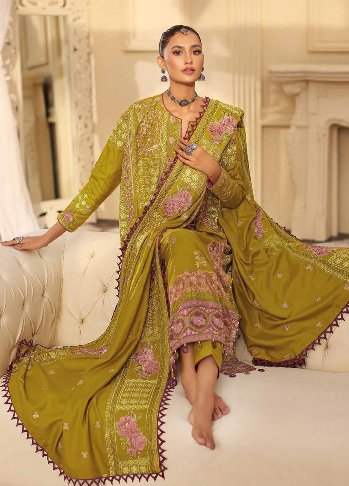 Gul Ahmed Embroidered  Suits Unstitched 3 Piece GA22WL AP-22019 - Winter Collection