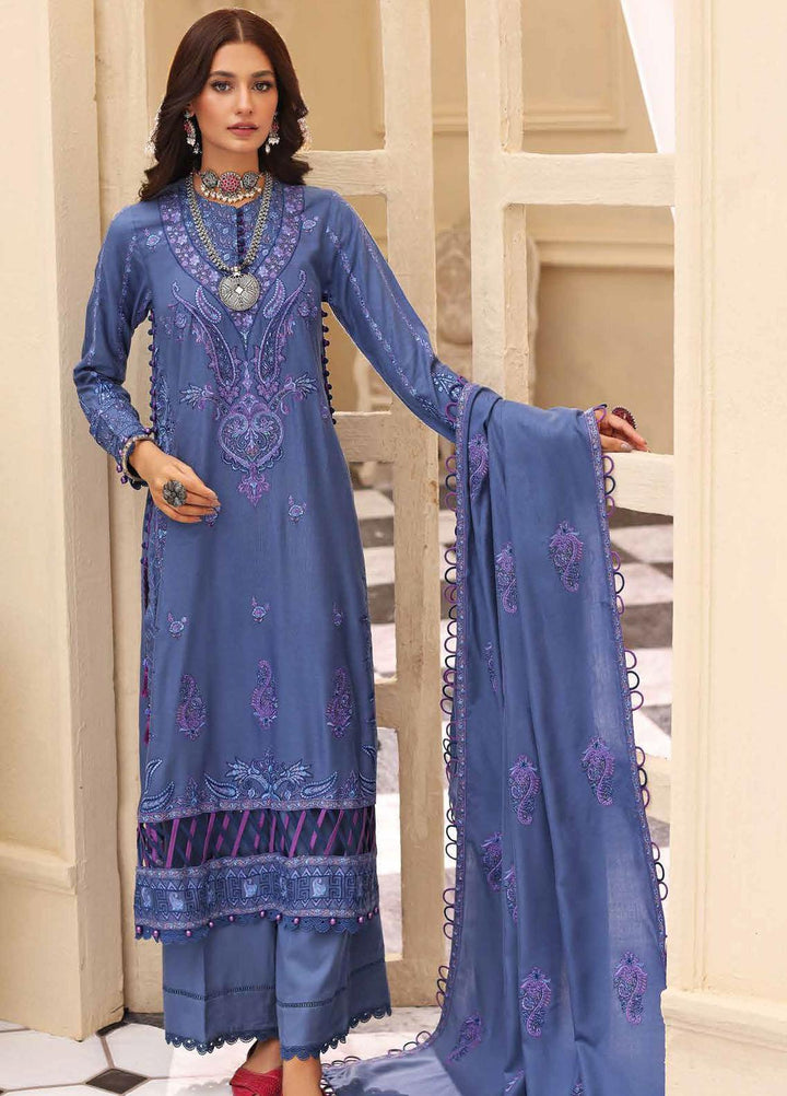 Gul Ahmed Embroidered  Suits Unstitched 3 Piece GA22WL AP-22020 - Winter Collection