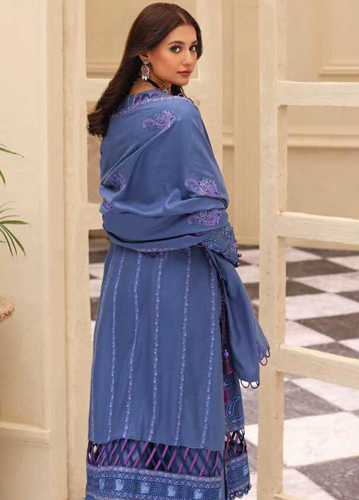 Gul Ahmed Embroidered  Suits Unstitched 3 Piece GA22WL AP-22020 - Winter Collection