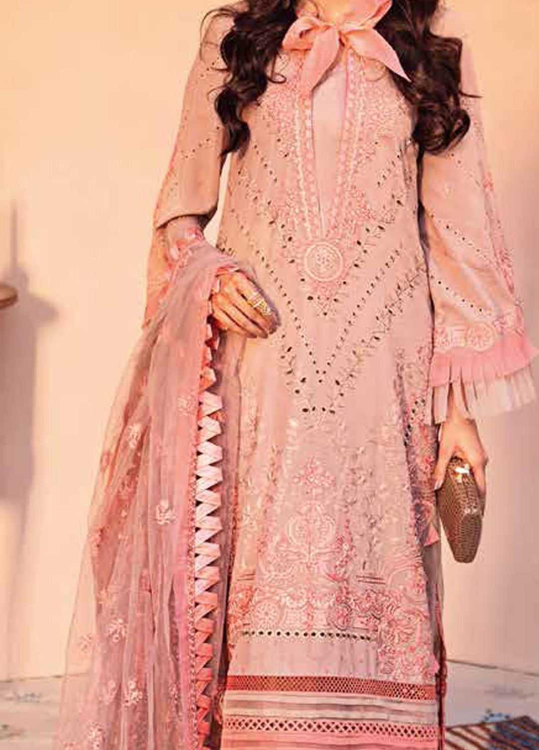 Gul Ahmed Embroidered Swiss Voile Suits Unstitched 3 Piece GA21S LSV 48 - Summer Collection