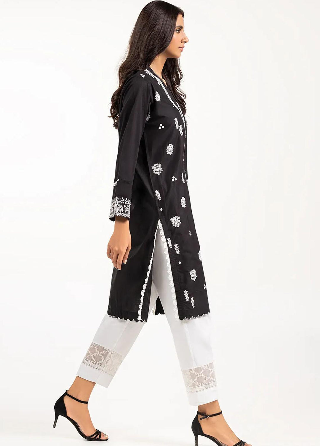 Gul Ahmed Pret Casual Cambric Kurti GA21P WGK-CMS-DE-710