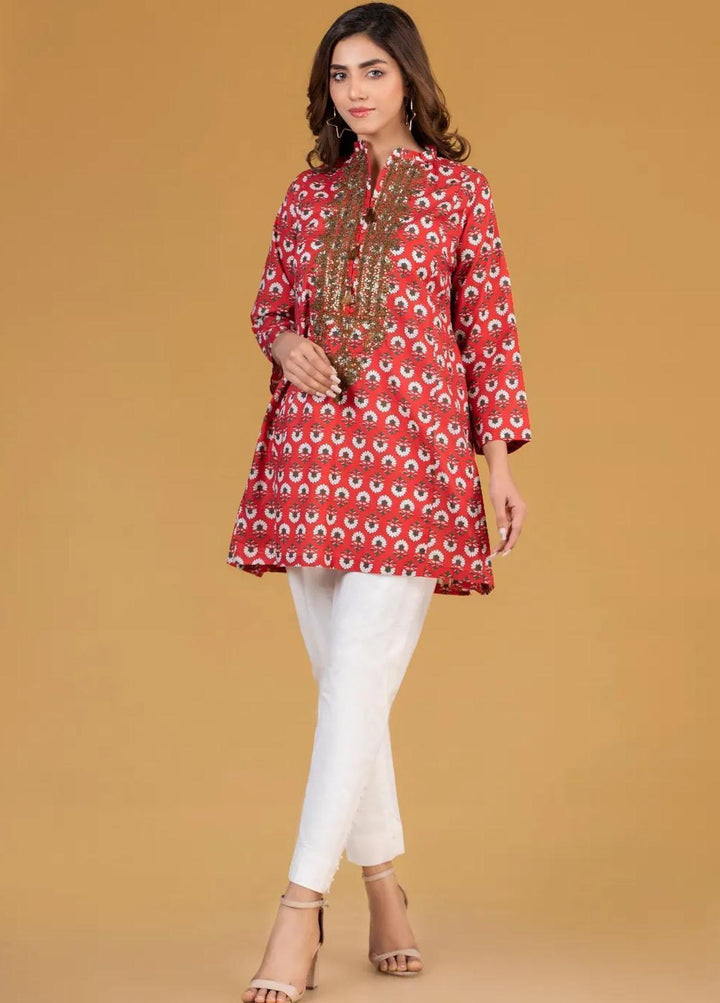 Gul Ahmed Pret Casual Lawn Kurti GA21P WGK-CMS-DP-304