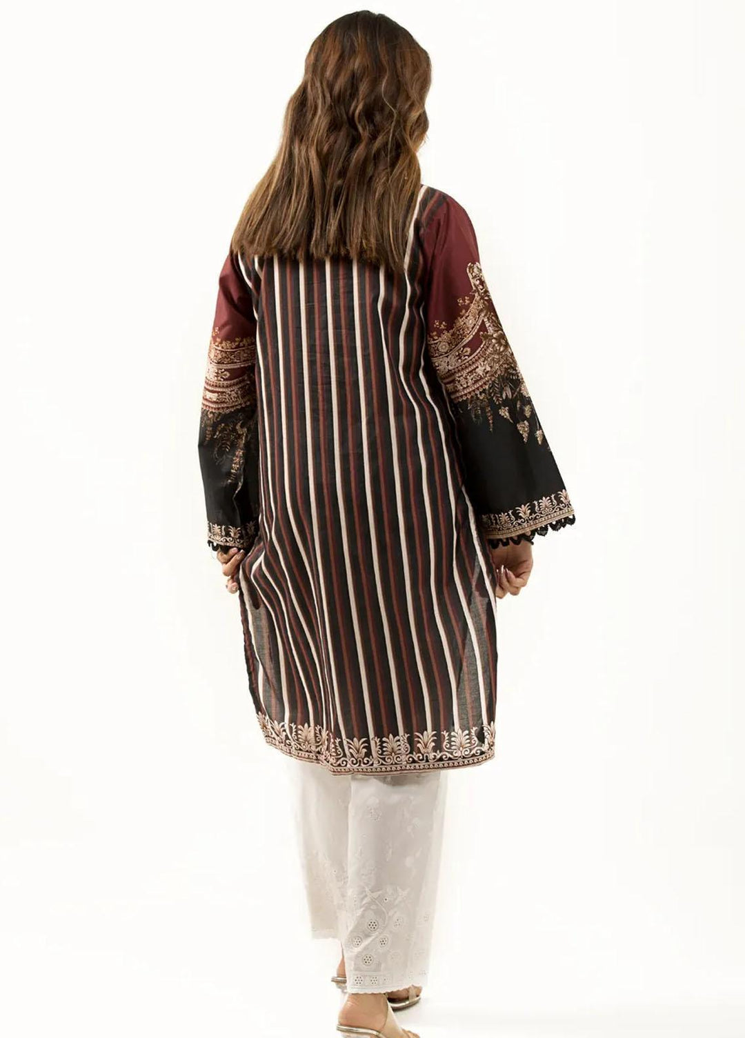 Gul Ahmed Pret Casual Cambric Kurti GA21P WGK-CMS-DP-400