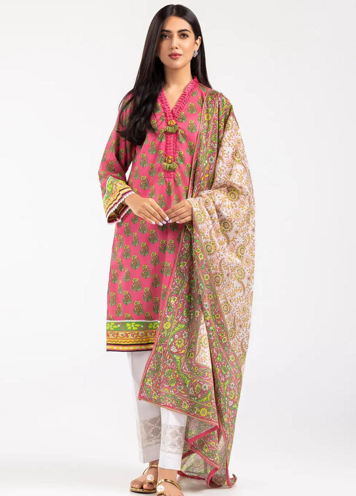 Gul Ahmed Pret Casual Cambric 2 Piece GA21P WGK-CMS-DP-501