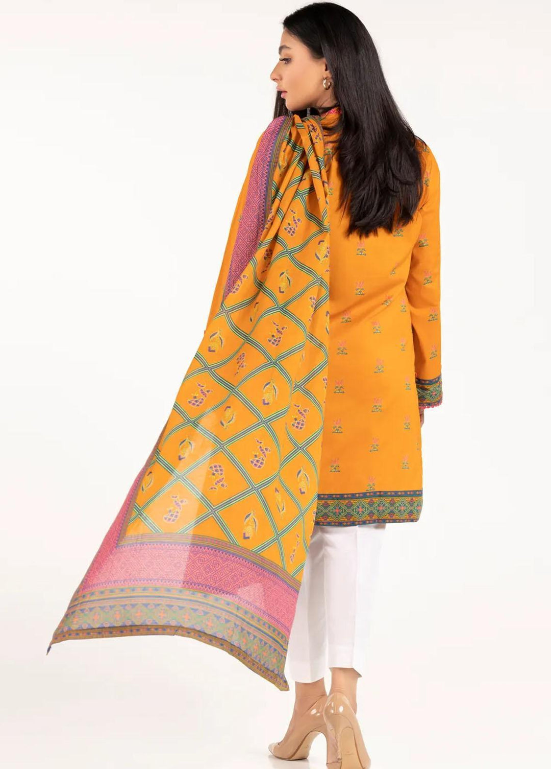 Gul Ahmed Pret Casual Cambric 2 Piece GA21P WGK-CMS-DP-506