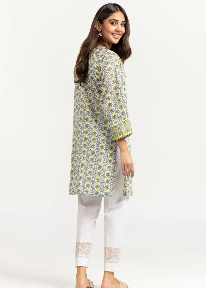 Gul Ahmed Pret Casual Lawn Kurti GA21P WGK-CMS-DP-602