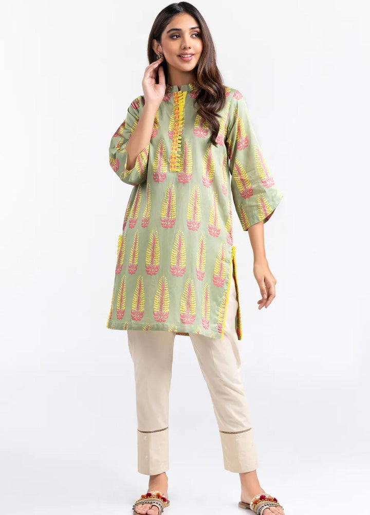 Gul Ahmed Pret Casual Lawn Kurti GA21P WGK-CMS-DP-762