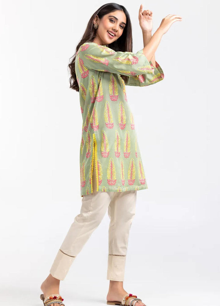 Gul Ahmed Pret Casual Lawn Kurti GA21P WGK-CMS-DP-762