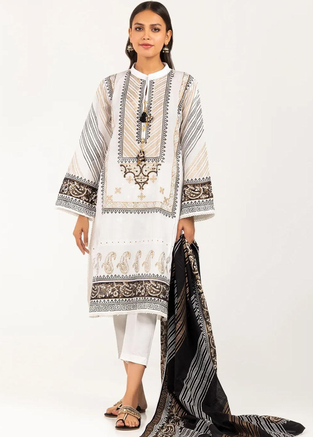 Gul Ahmed Pret Casual Cambric 2 Piece GA21P WGK-CMS-SP-535