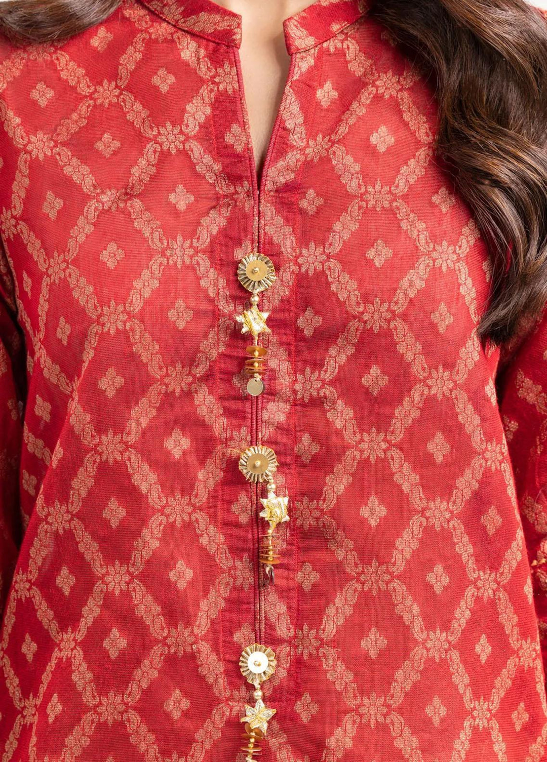 Gul Ahmed Pret Casual Jacquard Kurti GA21P WGK-JQS-DE-569