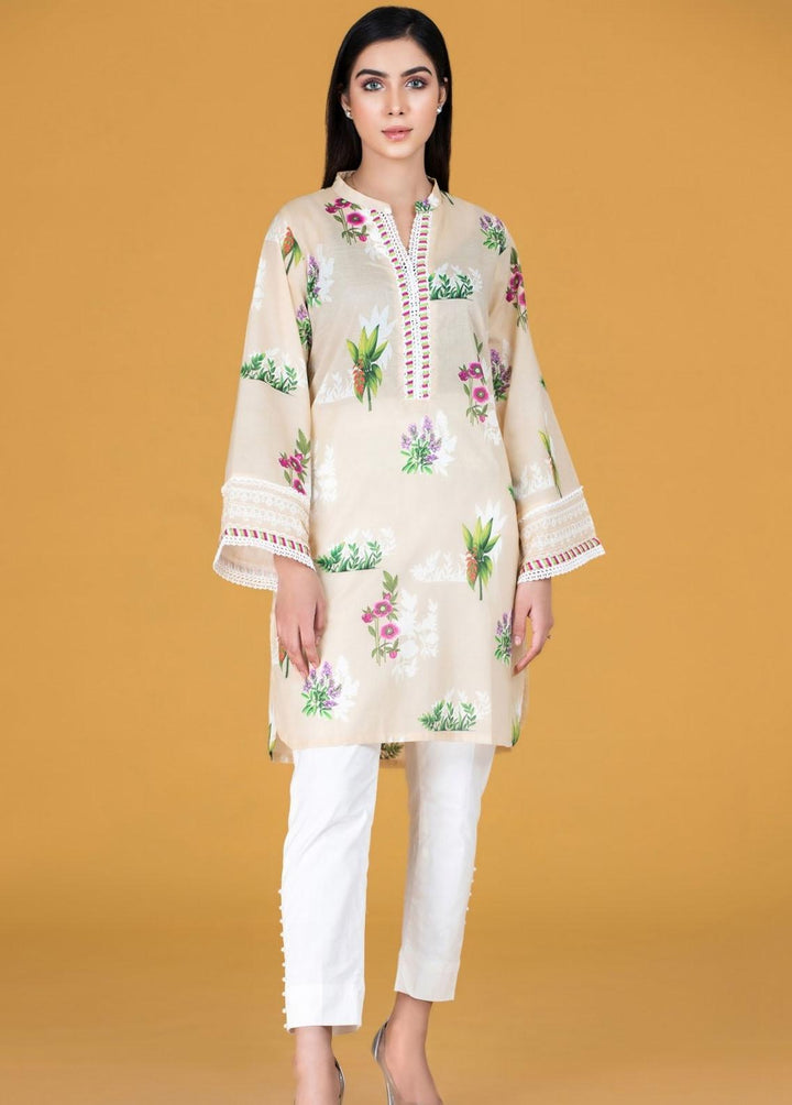 Gul Ahmed Pret Casual Lawn Shirt GA21P WGK-LWS-DP-126