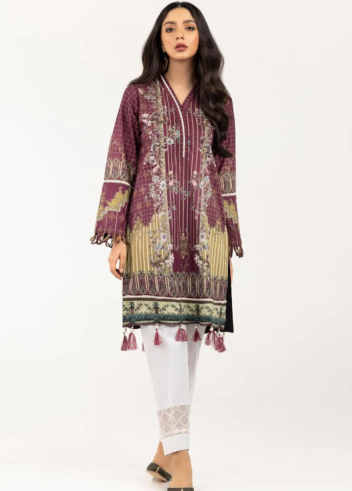 Gul Ahmed Pret Printed Cambric Shirt GA21P WGK-LWS-DP-181